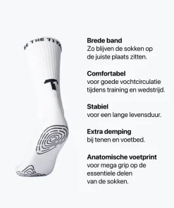 T1TAN Grip Socks - wit Outlet