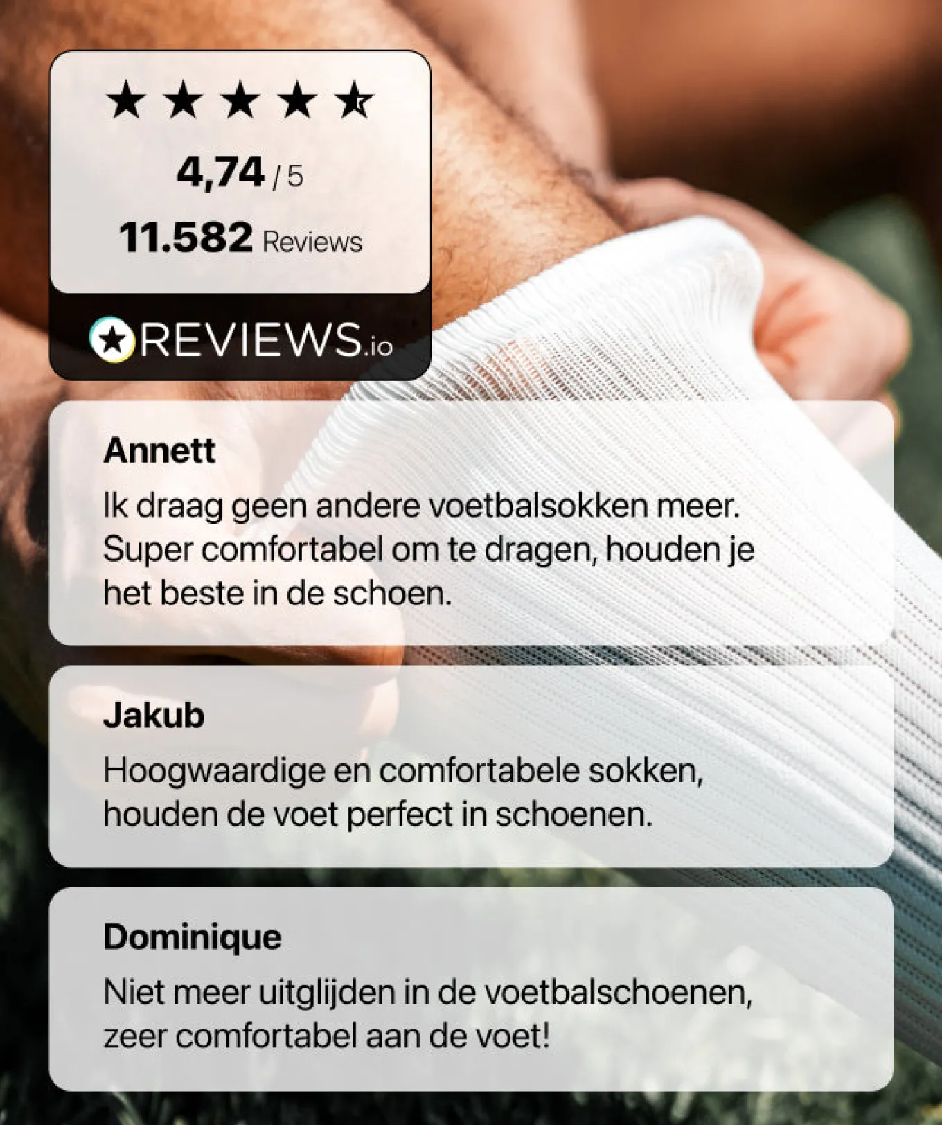 T1TAN Grip Socks - wit Outlet